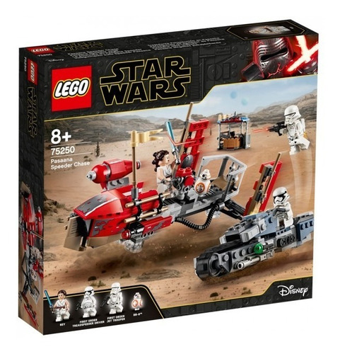 Lego Trepidante Persecución En Pasaana Star Wars 75250