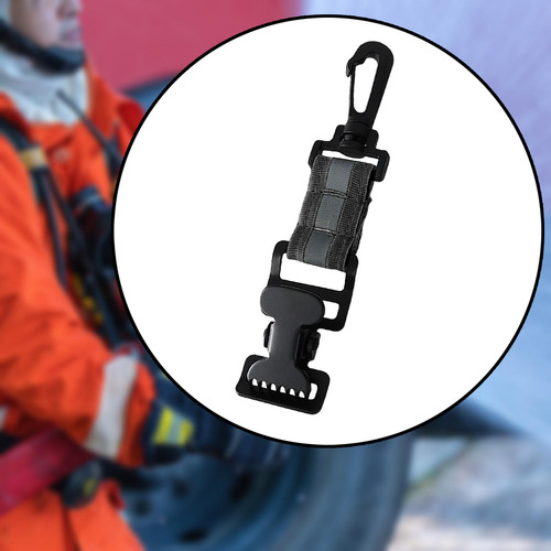 3 Guante Correa Turnout Gear Durable Quick Relase Negro A