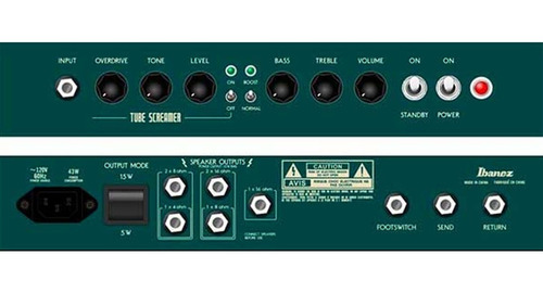 Amplificador Valvular 15w Ibanez Tube Screamer Tsa15u