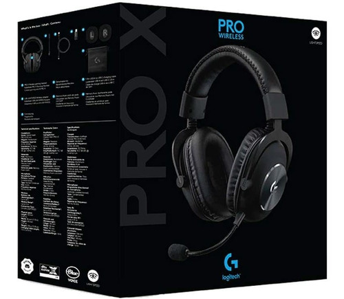 Imagen 10 de 10 de Auriculares Logitech G Pro X, Inalámbrico, Para Juegos