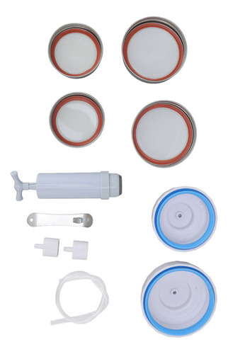 Kit De Sellado De Tarros Al Vacío Con Bomba De Vacío Manual