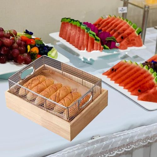 Bandeja Para Servir Comida, Cesta Para Freír, Plato