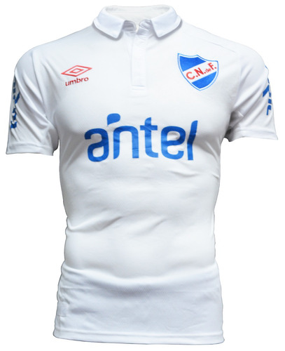 Camiseta Blanca 2017 Niños Nacional Umbro Con Sponsors