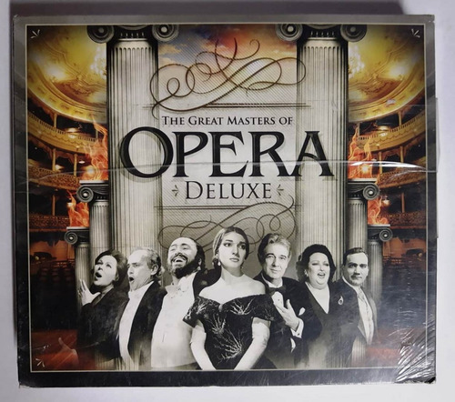 Cd Original Varios - The Great Masters Of Opera (3cds)