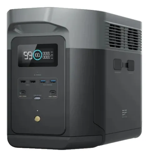 Kit Solar Portátil Ecoflow Delta 2 Max 2kwh + Panel 400 W