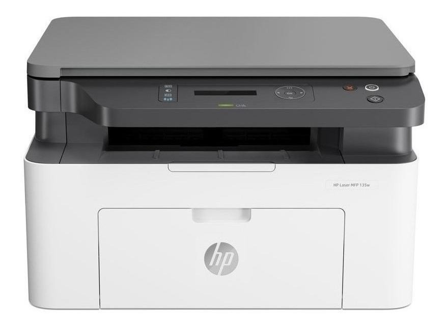 Impressora Multifuncional Monocromática HP LaserJet Pro 135w