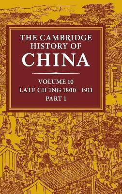 Libro The The Cambridge History Of China Late Ch'ing 1800...