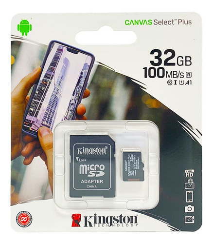 Micro Sd 32 Gb Adaptador Adapta Samsung Galaxy S3