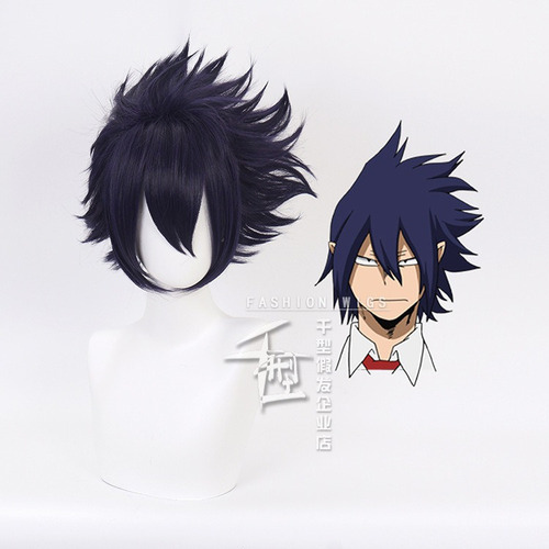 My Hero Academia Amajiki Tamaki Cosplay Peluca Corto Pelo