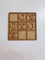 Comprar Juego Ta-te-ti Mdf Fibrofácil Maestras Niños Pack X45u Mdf