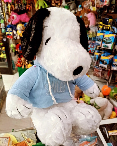 Peluche Personaje Snoopy Tamaño Grande Supertoys2 Lomas Blanco