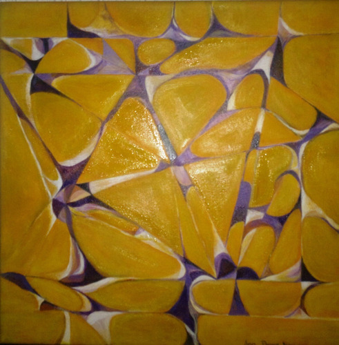 Nit 1 Técnica Mixta Sobre Tela 40x40 (cm) Pintura Abstracta