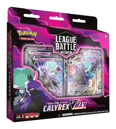 Pokémon Tcg: Shadow Rider Calyrex Vmax League Battle Deck