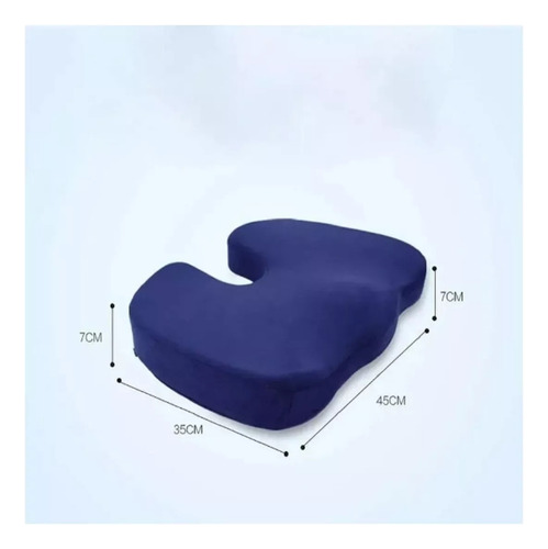 Cojín Asiento Viscoelástico Ortopédico Coxis.