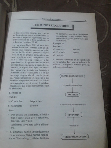 Imagen 2 de 7 de Boletín Razonamiento Verbal Juan Fiesta