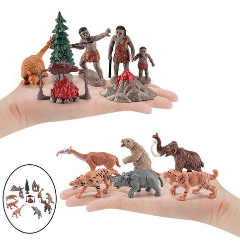 Novo Miniatura Infantil Realista De Pvc Conjunto De 12