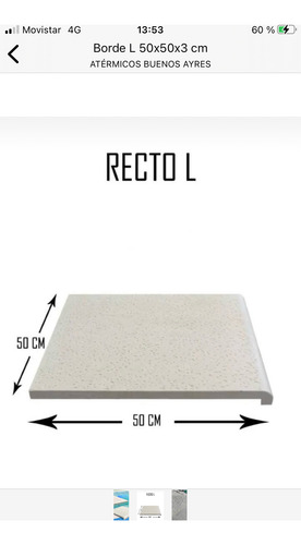Baldosones Atermicos L 50x50 Beige