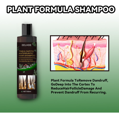 Shampoo Anti-coceira Eelhoe, Hidratante Para Crescimento Cap