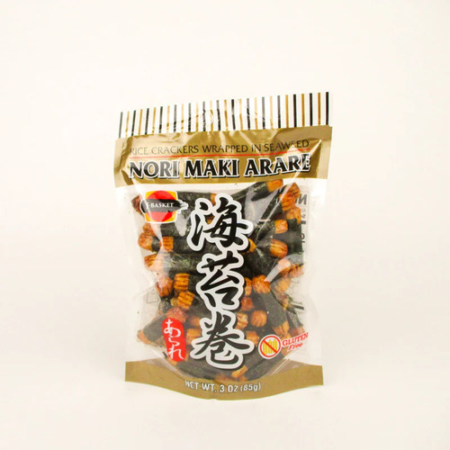 Nori Maki Arare (galletas De Arroz Envueltas En Algas) 142 G