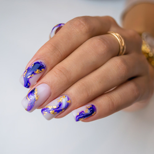 Foil Flakes Gold Foil Gold Leaf 3 Botellas