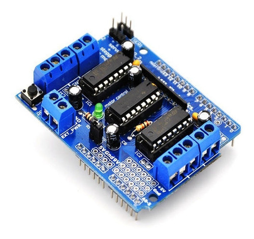Puente de controlador Shield L293d H para motor Arduino Mega E Uno