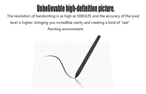 Huion H430p Negro Tablet