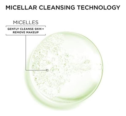 Garnier Skinactive Micellar Agua Limpiadora Para Piel Grasa,