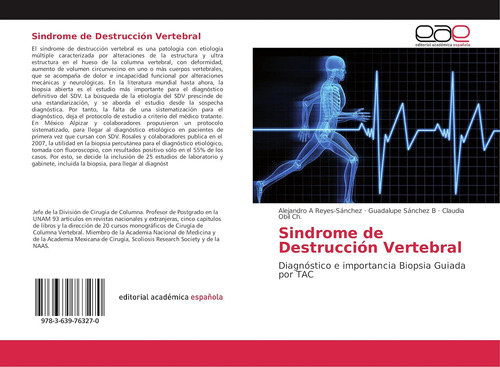 Libro: Sindrome Destrucción Vertebral: Diagnóstico E Impo