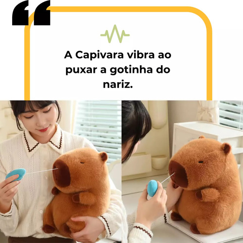 Adorable Cute Capybara Plush Toy Cute Filó Anti-allergic