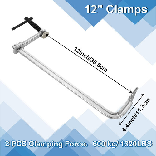 Jmiatry 2pcs F Alojes De 12 Pulgadas F Fuñas Para Soldaduras