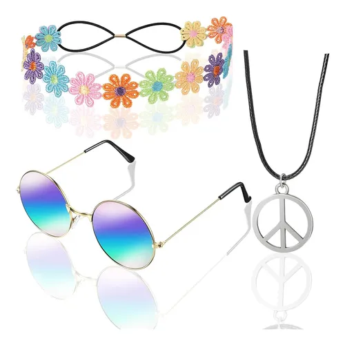 Willbond Años 60 Años 70 Accesorios Para Mujer Accesorios De