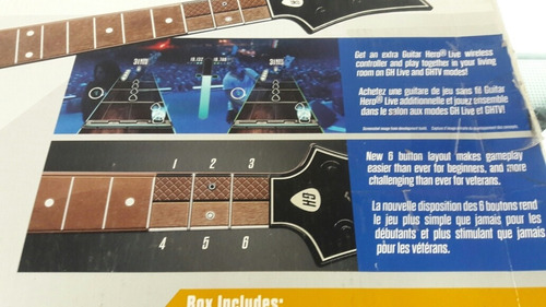 Guitar Hero Live /guitarra/sensor Para Ps4