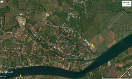 Venta Finca Terreno 5000 M² En Juana Moza Tuxpan Veracruz