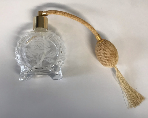 Botella Antigua Para Perfume, Vintage, Decoración (Usado)