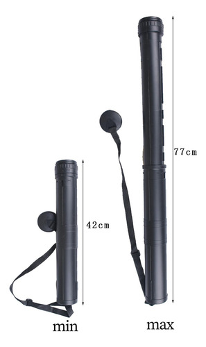 Tubo Telescópico Para Póster, Tubo De Transporte