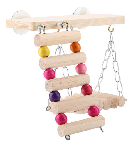 Trampolín Giratorio De Madera Con Forma De Ardilla, Juguete