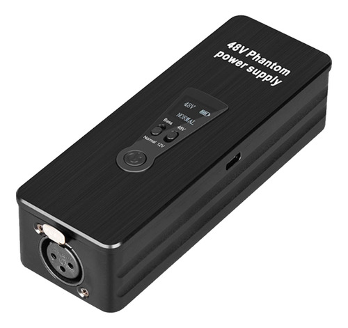 Amplificador De Micrófono Phantom Power Supply De 48 V Recar