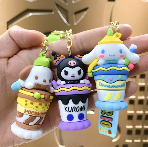 Llavero Sanrio De Amigos Kuromi Exportado Y A La Moda Kuromi