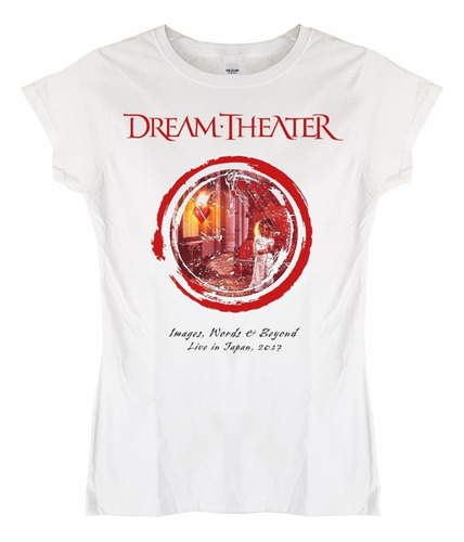 Polera Mujer Dream Theater Images Words And Beyond Japan Roc