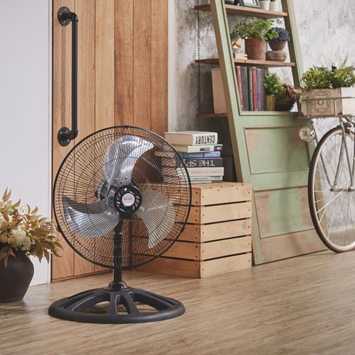 Ventilador Pedestal Y Piso Mytek Metálico Tamaño 18 2en1