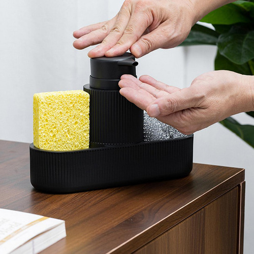 Dispensador De Jabón De Cocina, Caja De Jabón Con Soporte