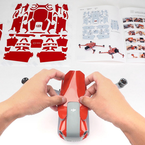 Calcomanías De Piel Wrapgrade Compatible Con Dji Air 3 |