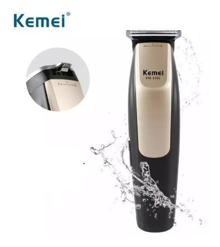 Maquina De Acabamento Kemei Cordless Profissional Km3202 Top