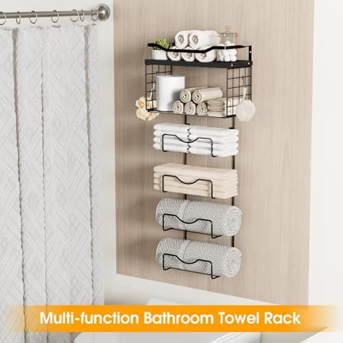 Toalleros Para Baño, Toallero De Pared, Soporte De Toallas D