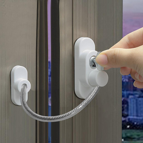 2 Restrictor De Bloqueo De Puerta De La Ventana De Seguridad