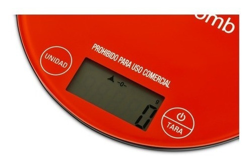 Balanza de cocina digital Ultracomb BL-6001 pesa hasta 3kg