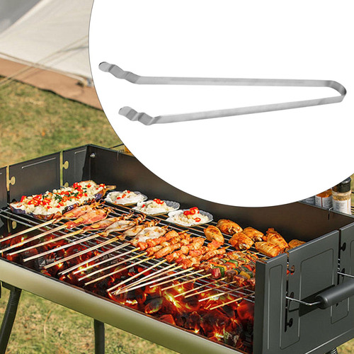 Pinzas Para Carbón De Barbacoa Pinzas De Metal Resistentes