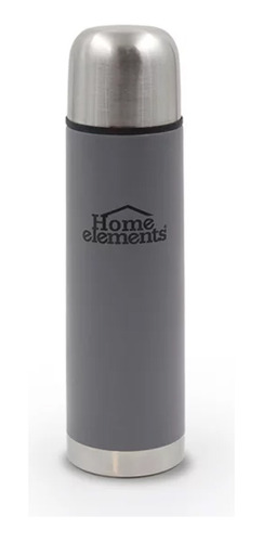 Termo 0.5l Acero Inox Home Elements He-50g -gris