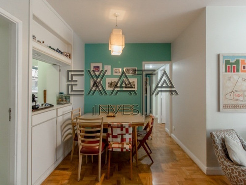 Imagem 8 de 26 de Apartamento À Venda Na Vila Olímpia, Reformado, Com 92m² Úteis, 3 Quartos, 1 Vaga De Garagem. - Ap00132 - 34743434