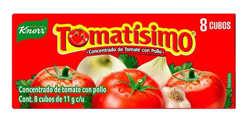 Consome Tomatísimo Knorr Con Pollo 8 Cubos